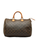 Louis Vuitton Monogram Handbag Boston Bag Travel Bag