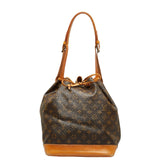 Louis Vuitton Monogram Noe Shoulder Bag Brown