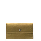 Chanel Coco Mark Leather Long Wallet
