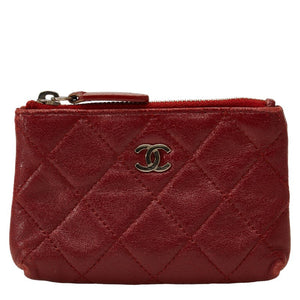 Chanel Matelasse Lambskin Coin Case
