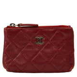 Chanel Matelasse Lambskin Coin Case
