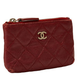 Chanel Matelasse Lambskin Coin Case