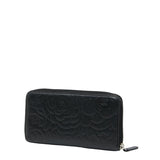 Chanel Coco Mark Camellia Lambskin Long Wallet