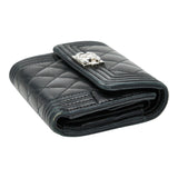 Chanel Boy Chanel Lambskin Trifold Wallet