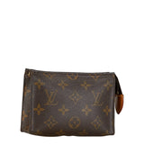 Louis Vuitton Pochette Toilette Monogram Clutch Bag