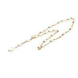 Chanel Large Pearl Rhinestone Necklace