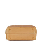 Chanel Choco Bar Canvas Leather Handbag