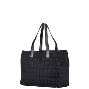Chanel New Travel Line Nylon Leather Tote Bag