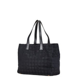 Chanel New Travel Line Nylon Leather Tote Bag