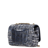 Chanel CC Filigree Python Embossed Shoulder Bag