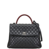 Chanel Coco Mark Matelasse Caviar Skin 2way bag