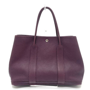 Hermes Tote Bag Negonda Purple type Garden party PM Women