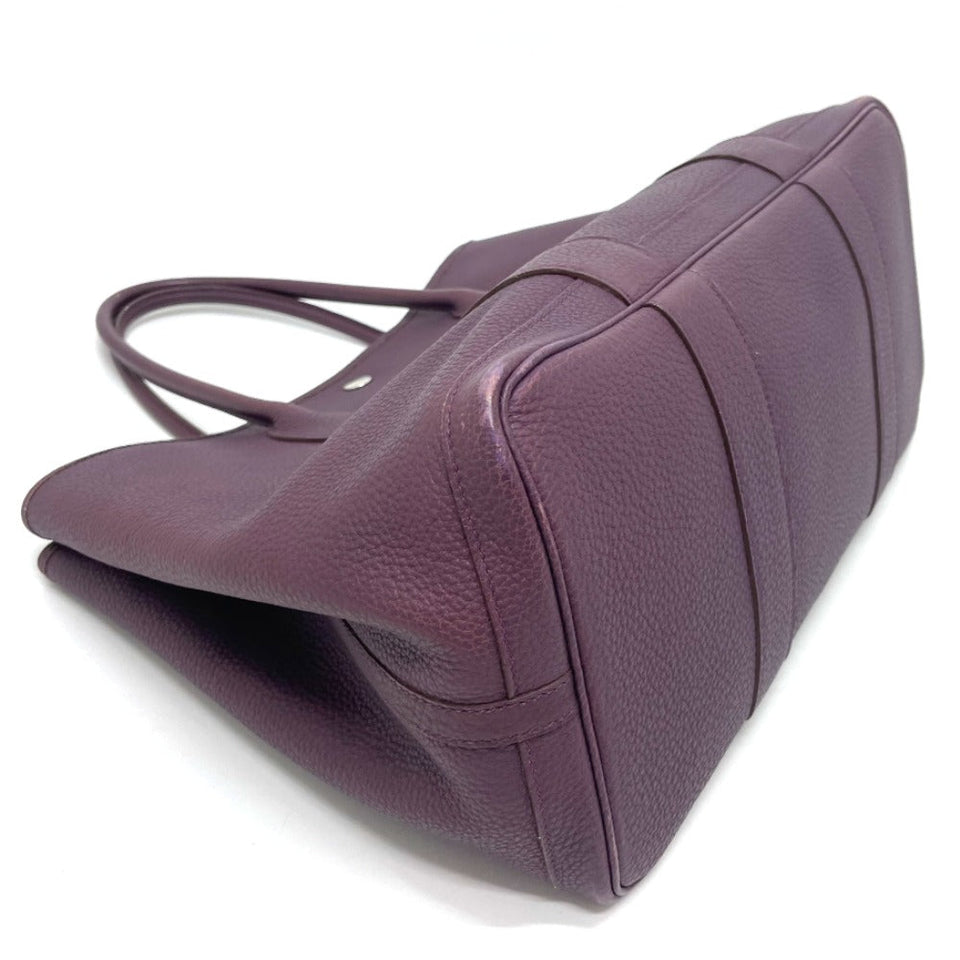 Hermes Tote Bag Negonda Purple type Garden party PM Women