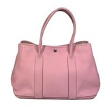 Hermes Tote Bag leather pink Garden party PM Tote Bag Women