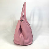 Hermes Tote Bag leather pink Garden party PM Tote Bag Women