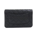 Chanel Timeless Classic Caviar Skin Chain Wallet