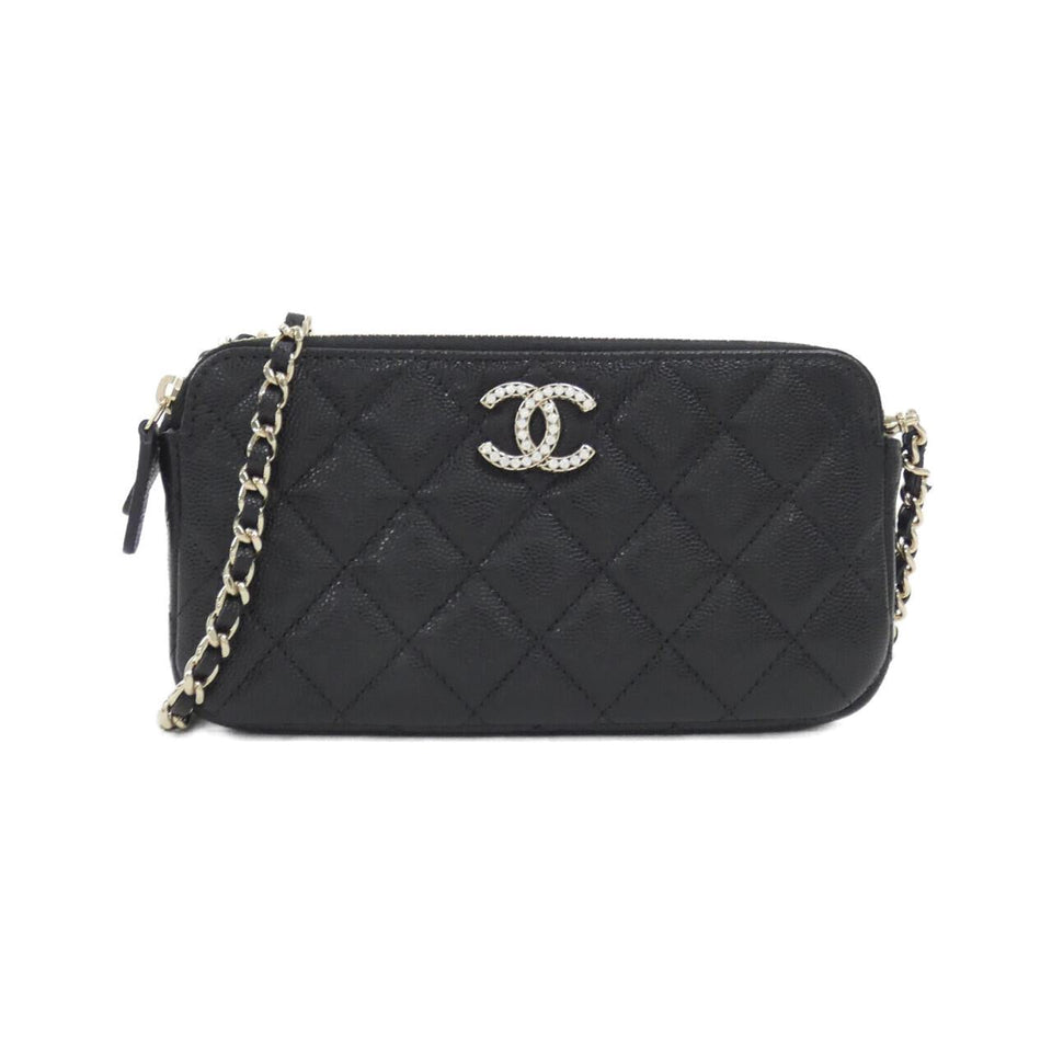 Chanel AP4627 Caviar Skin Wallet on Chain