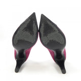 Chanel G33085Y51214 Suede Calfskin/Satin Pumps