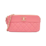 Chanel Chain Wallet Caviar Skin Wallet