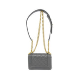 Chanel Boy Chanel Caviar Skin Shoulder Bag