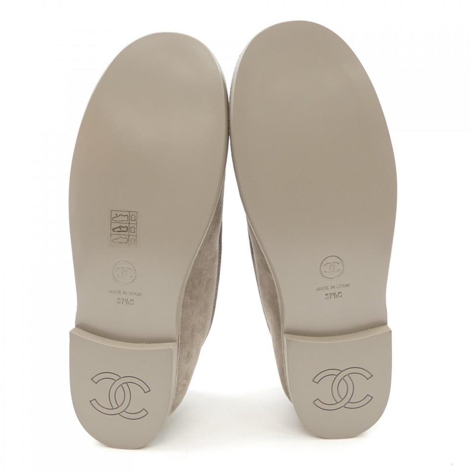 Chanel G45886B17976 Suede Calfskin Shoes