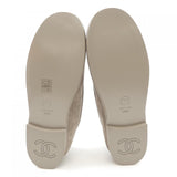 Chanel G45886B17976 Suede Calfskin Shoes