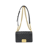 Chanel Boy Chanel Caviar Skin Shoulder Bag