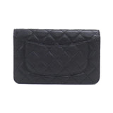 Chanel Timeless Classic Caviar Skin Chain Wallet