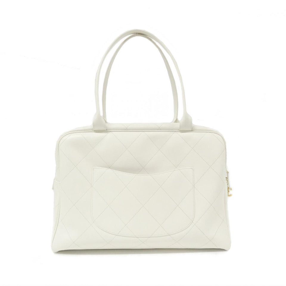Chanel AS3718 Calf Boston Bag