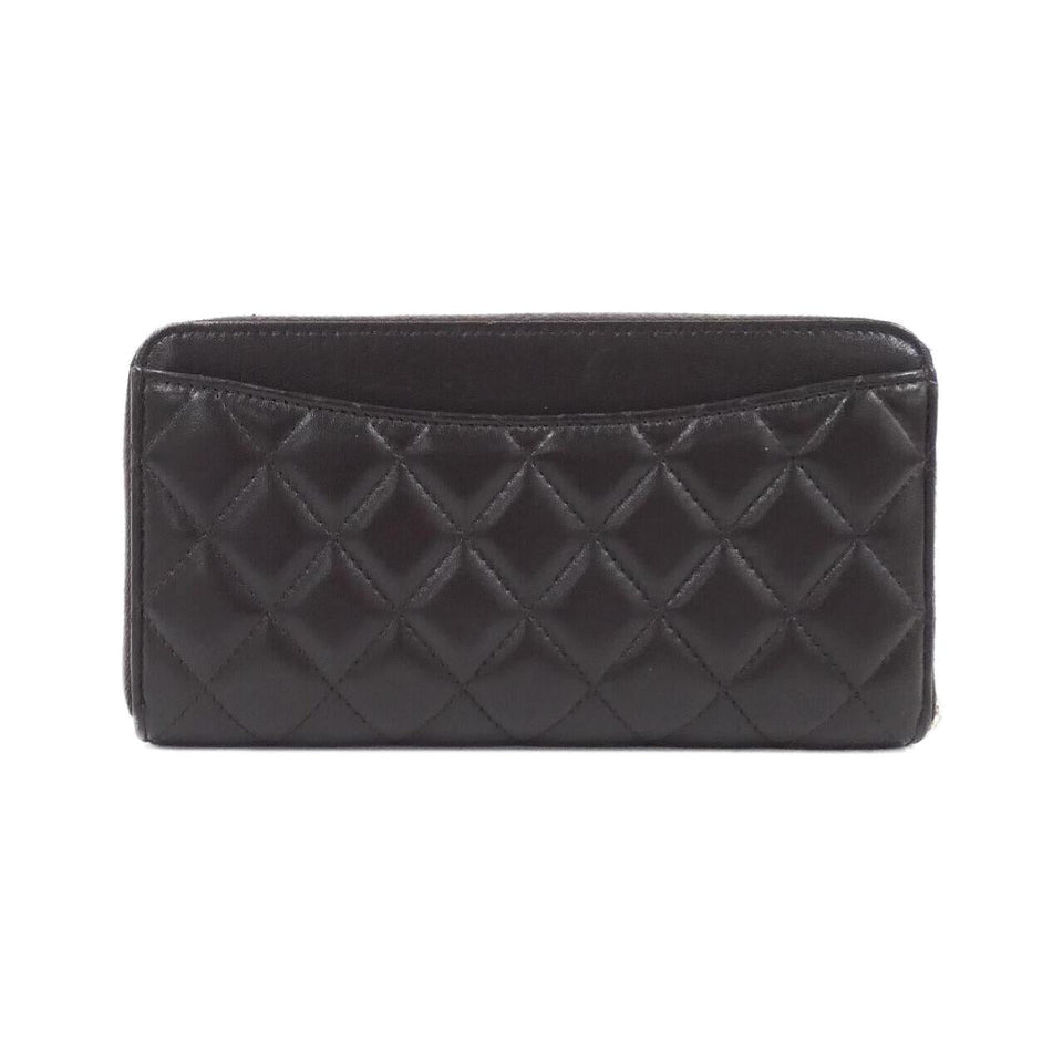 Chanel Timeless Classic Line Lambskin Long Wallet