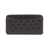 Chanel Timeless Classic Line Lambskin Long Wallet