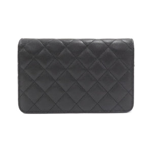 Chanel AP2734 Caviar Skin Chain Wallet