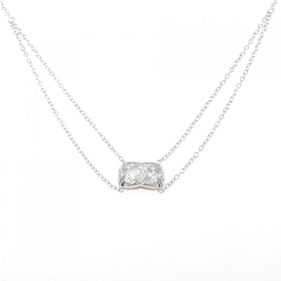 Chanel Coco Crush 750 White Gold Diamond Necklace