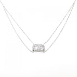 Chanel Coco Crush 750 White Gold Diamond Necklace