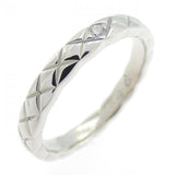 Chanel Coco Crush Platinum Diamond Ring Size 8.5