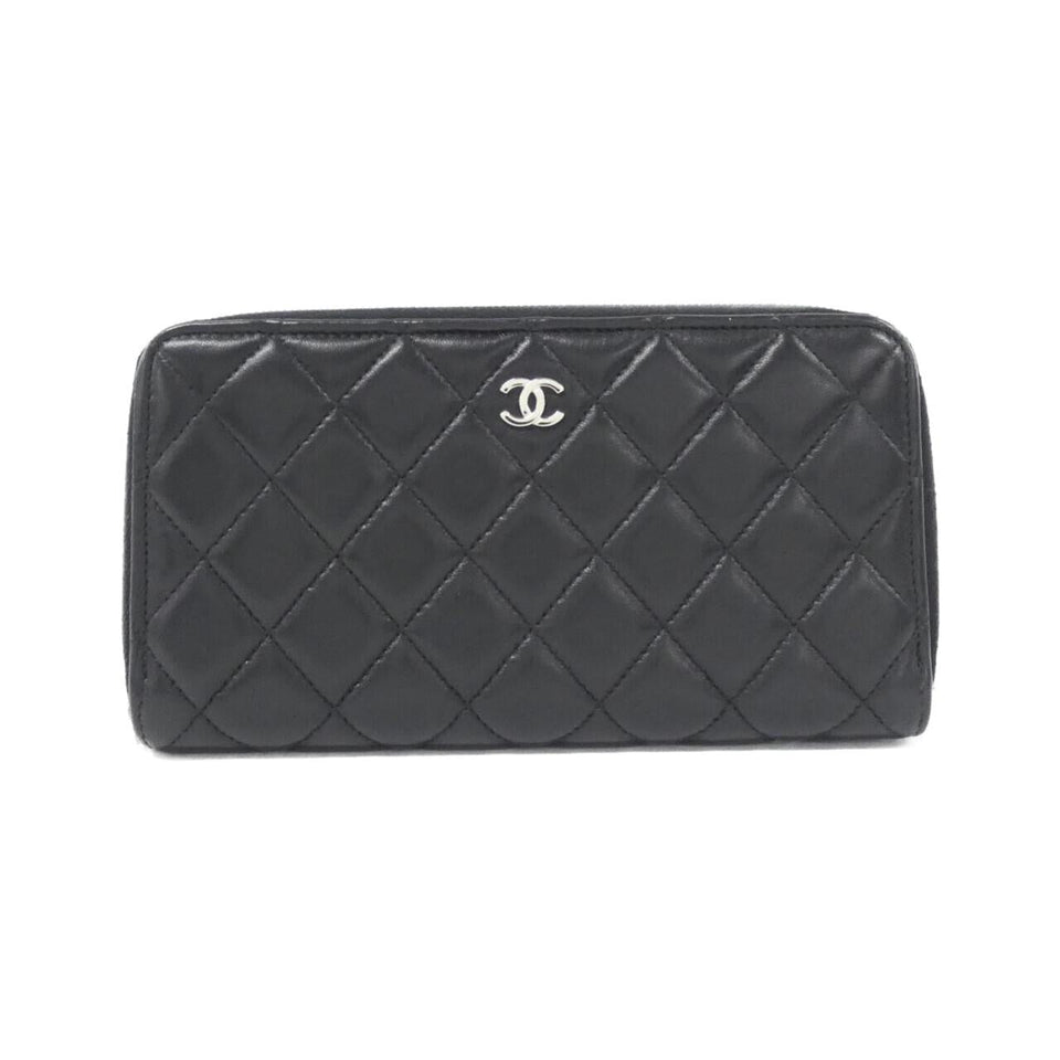 Chanel Timeless Classic Line Lambskin Long Wallet
