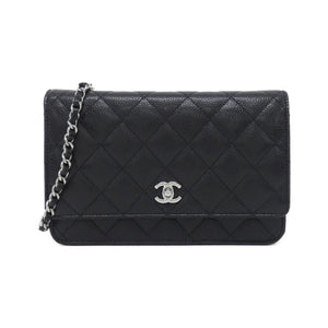 Chanel AP4241 Caviar Skin Wallet on Chain