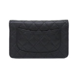 Chanel AP4241 Caviar Skin Wallet on Chain