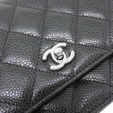 Chanel AP4241 Caviar Skin Wallet on Chain