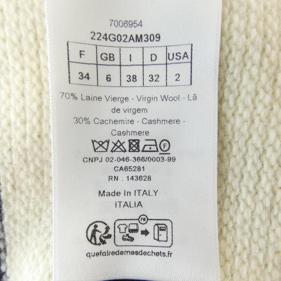 Christian Dior 224G02AM309 Cashmere Blend igan