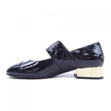 Chanel G39732X56929 Patent Goatskin Shoes