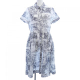 Christian Dior Toile de Jouy Dress