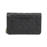 Chanel AP4241 Caviar Wallet on Chain
