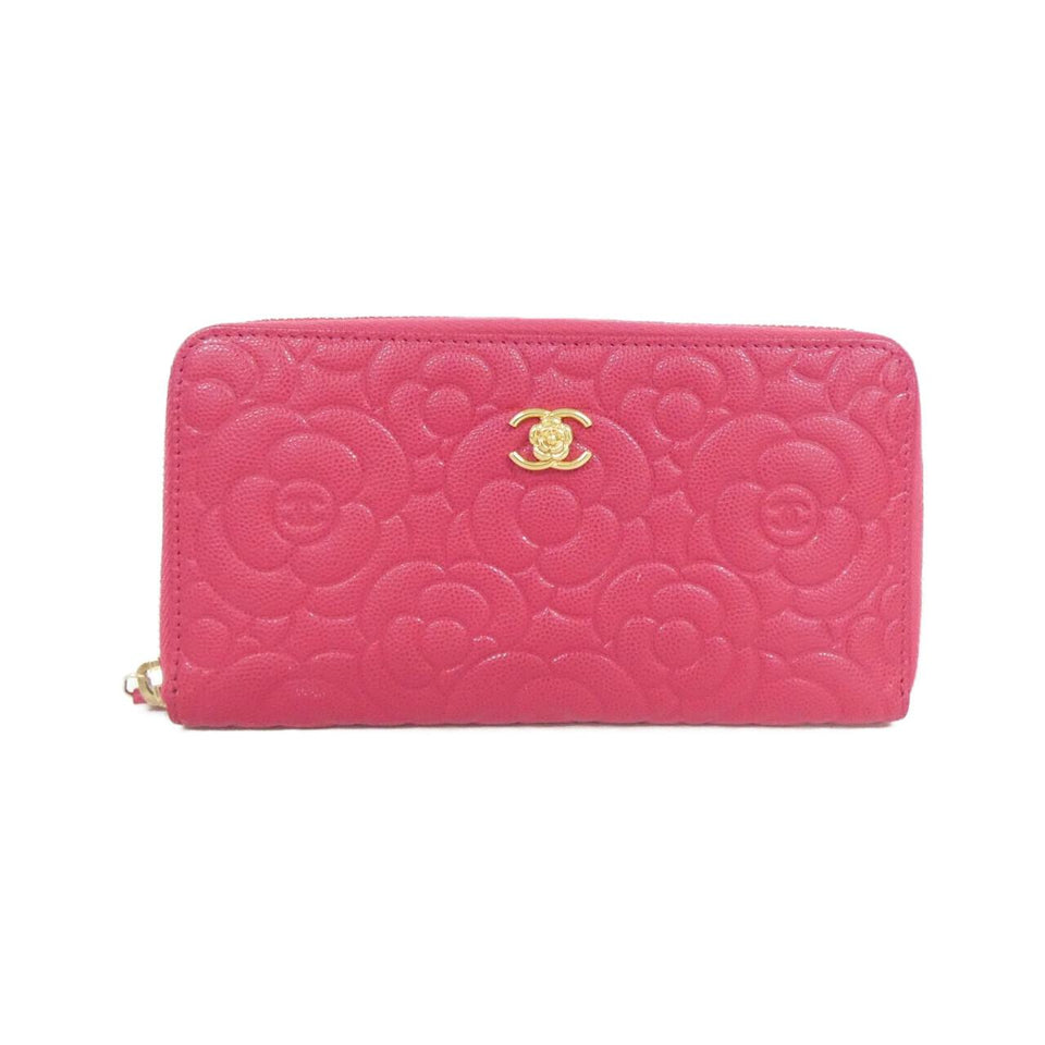 Chanel Caviar Skin Long Wallet