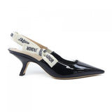 Christian Dior KCC200VNR Patent Calf Pumps