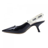 Christian Dior KCC200VNR Patent Calf Pumps