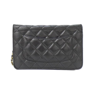 Chanel Timeless Classic Caviar Skin Wallet on Chain