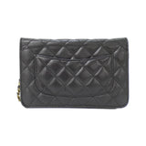 Chanel Timeless Classic Caviar Skin Wallet on Chain