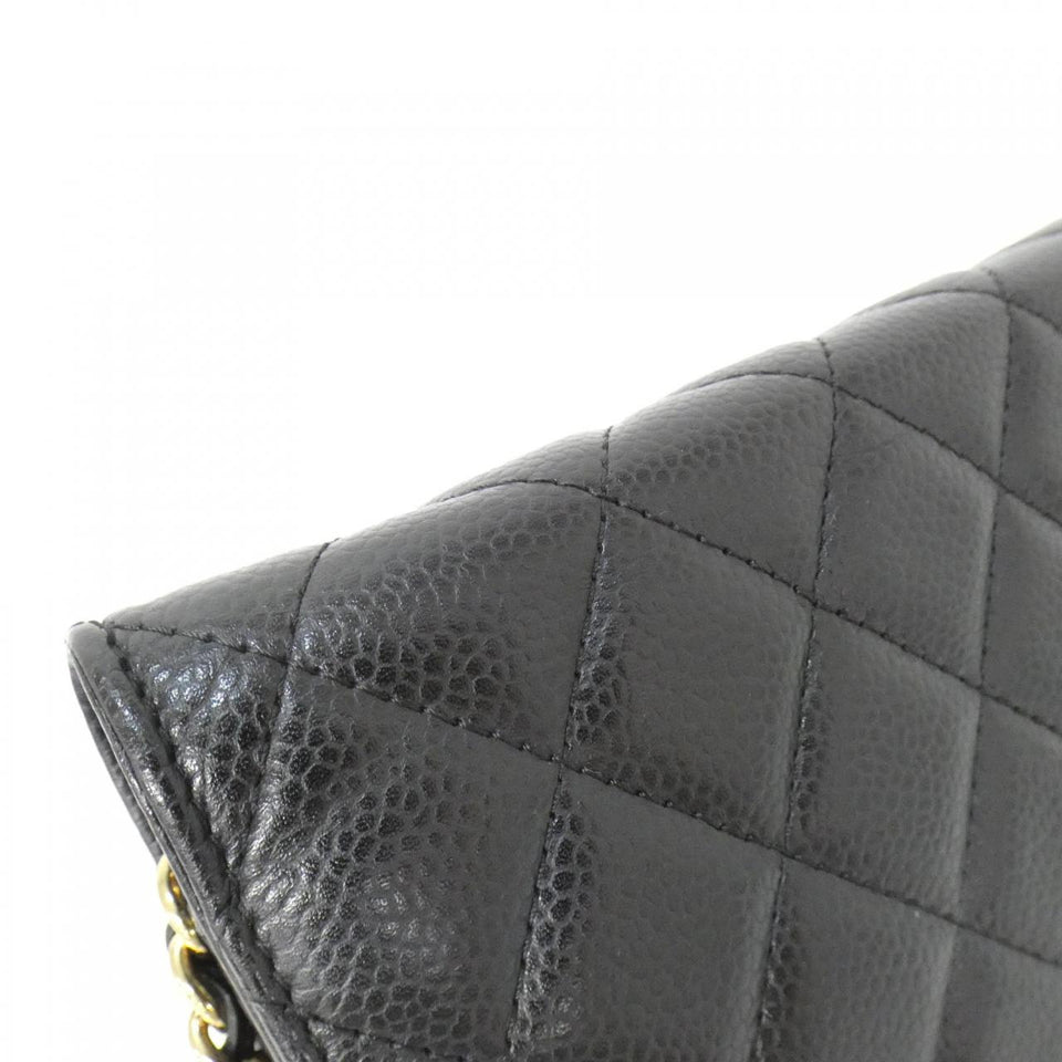 Chanel Timeless Classic Caviar Skin Wallet on Chain