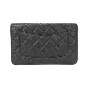 Chanel Timeless Classic Caviar Skin Wallet on Chain